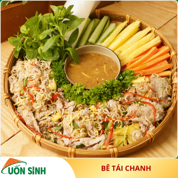 cuốn bê tơ tái chanh