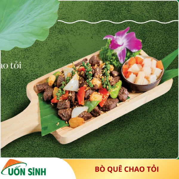 bò quê chao tỏi