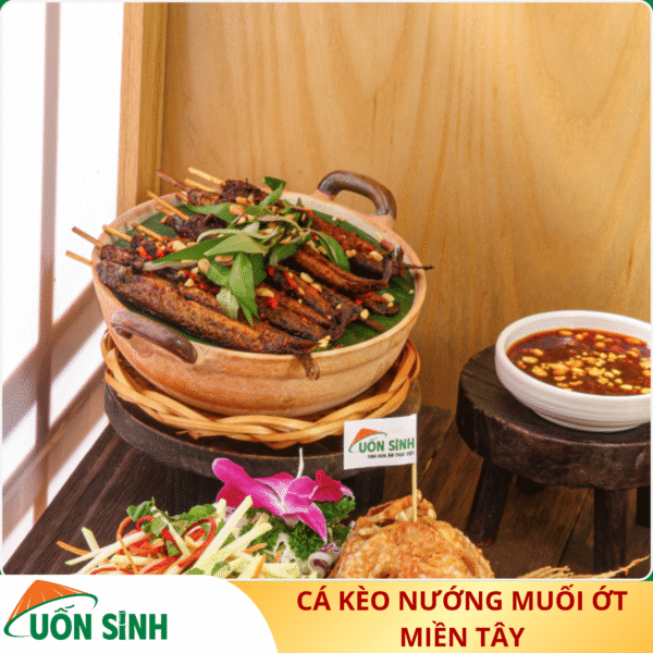 cá kèo nướng muối ớt miền tây
