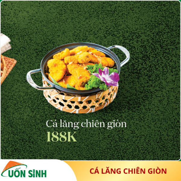 cá lăng chiên giòn