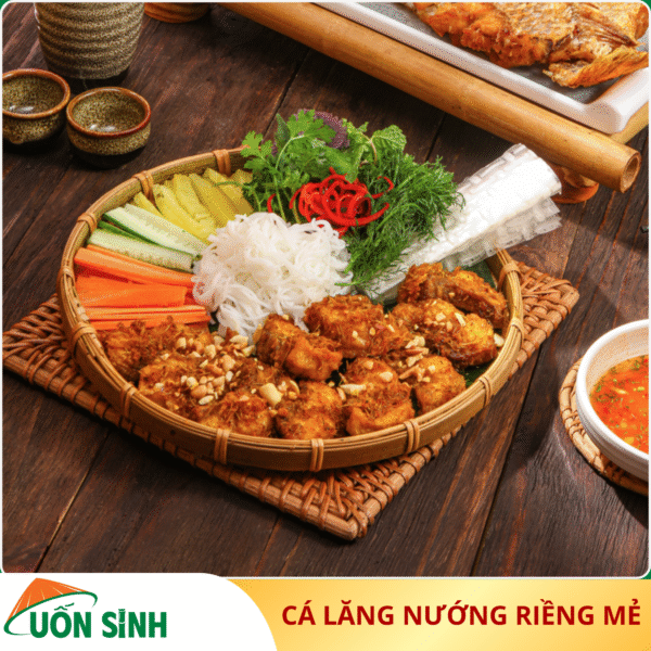 chả cá lăng nướng riềng mẻ