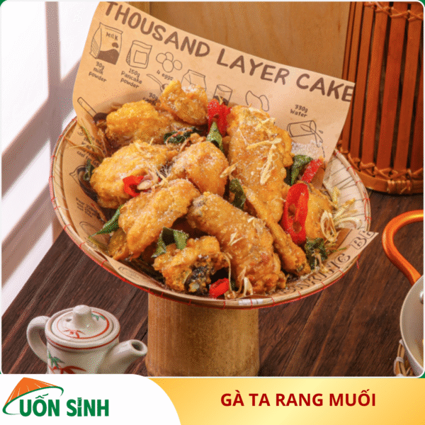 gà ta rang muối