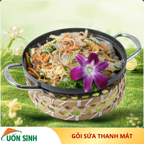 gỏi sứa thanh mát