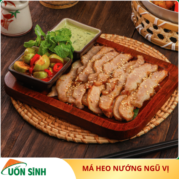 má heo nướng ngũ vị
