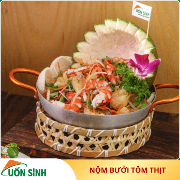 nộm bưởi tôm thịt